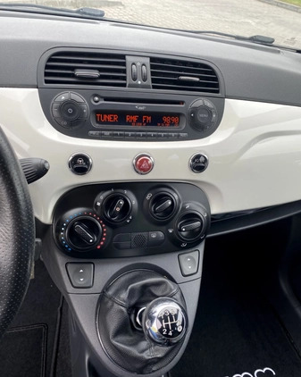 Fiat 500 cena 18900 przebieg: 134000, rok produkcji 2009 z Trzemeszno małe 121